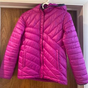 Youth size L (14/16) Columbia lightweight puffy coat.